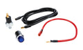 Allstar Performance ALL80250 Water Pressure Warning Kit, 4 psi, 1/8 Inch NPT Male Thread, Blue Light Indicator