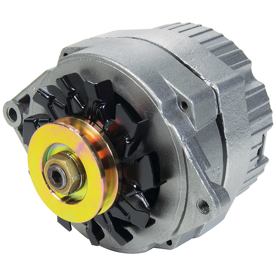 Allstar Performance ALL80500 GM Alternator 80 Amp 12V Single V-Belt Pulley Aluminum Case
