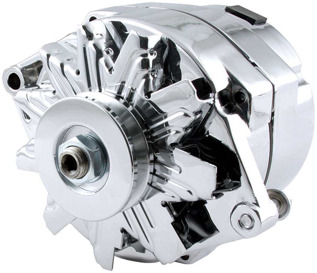 Allstar Performance GM Alternator 80505 100 Amp 12V 1-Wire with Aluminum Chrome Case