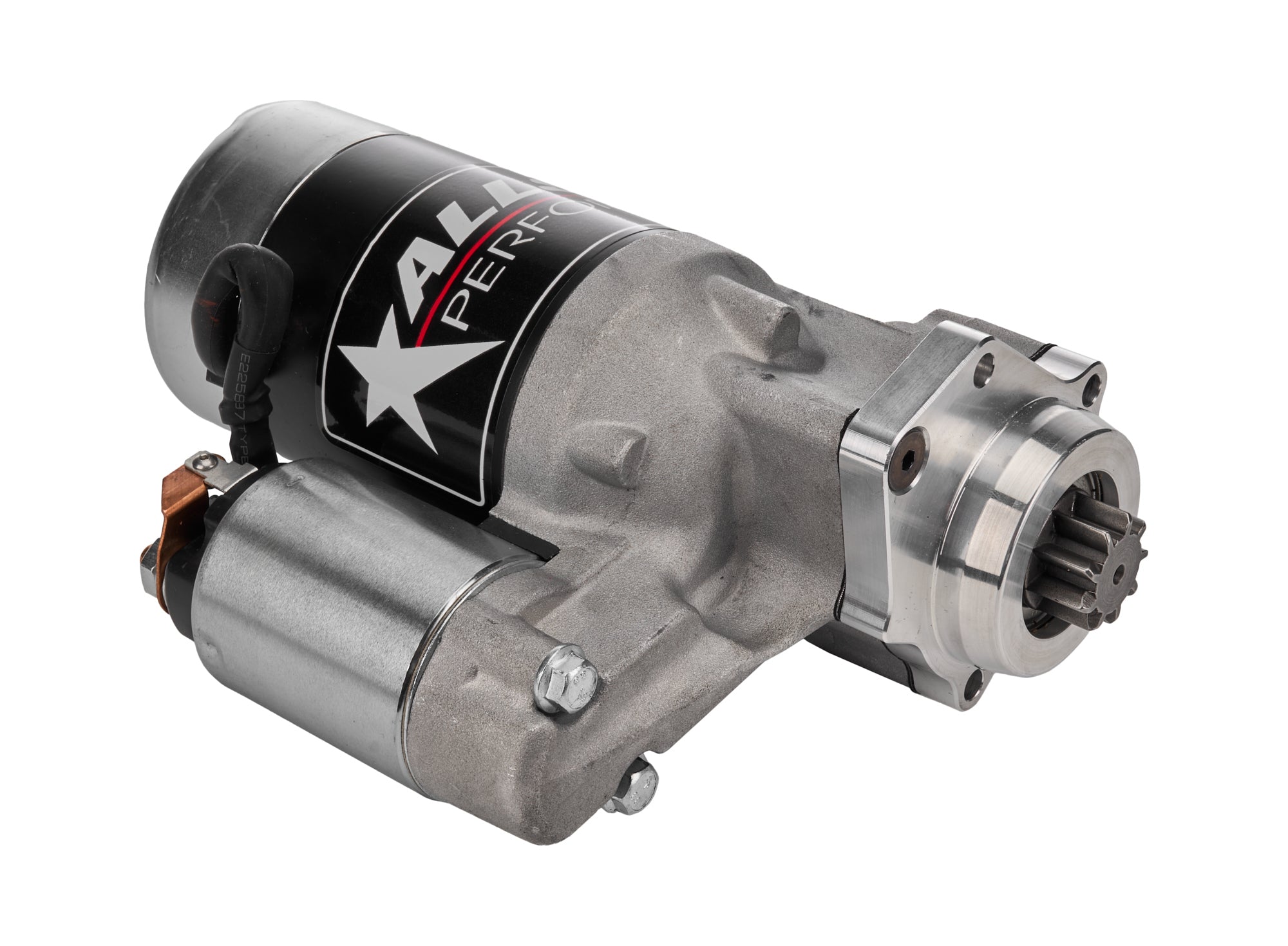 Allstar Performance ALL80533 Heavy Duty Starter for Small Block Chevy with 3.7:1 Gear Reduction, Quarter Master Dirt Bellhousing Mount