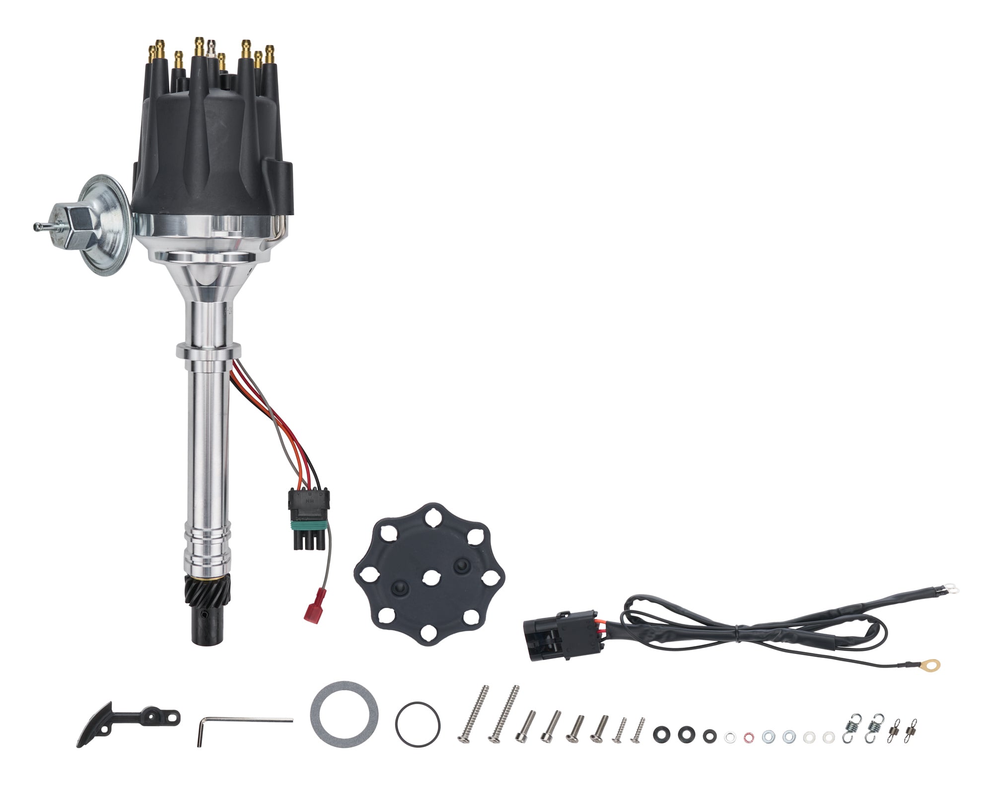 ALLSTAR Performance ALL81223 Chevy V8 Distributor with Rev Limiter and Magnetic Pickup