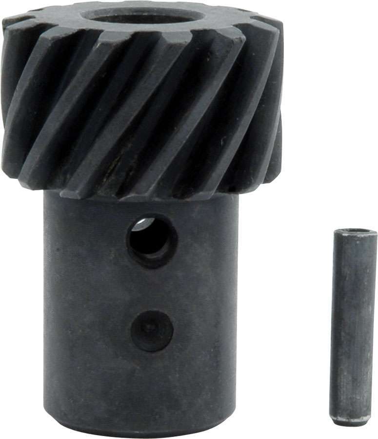 ALLSTAR Performance Distributor Gear Melonized Iron .500 Inch Shaft for Chevy V6 and V8 Engines