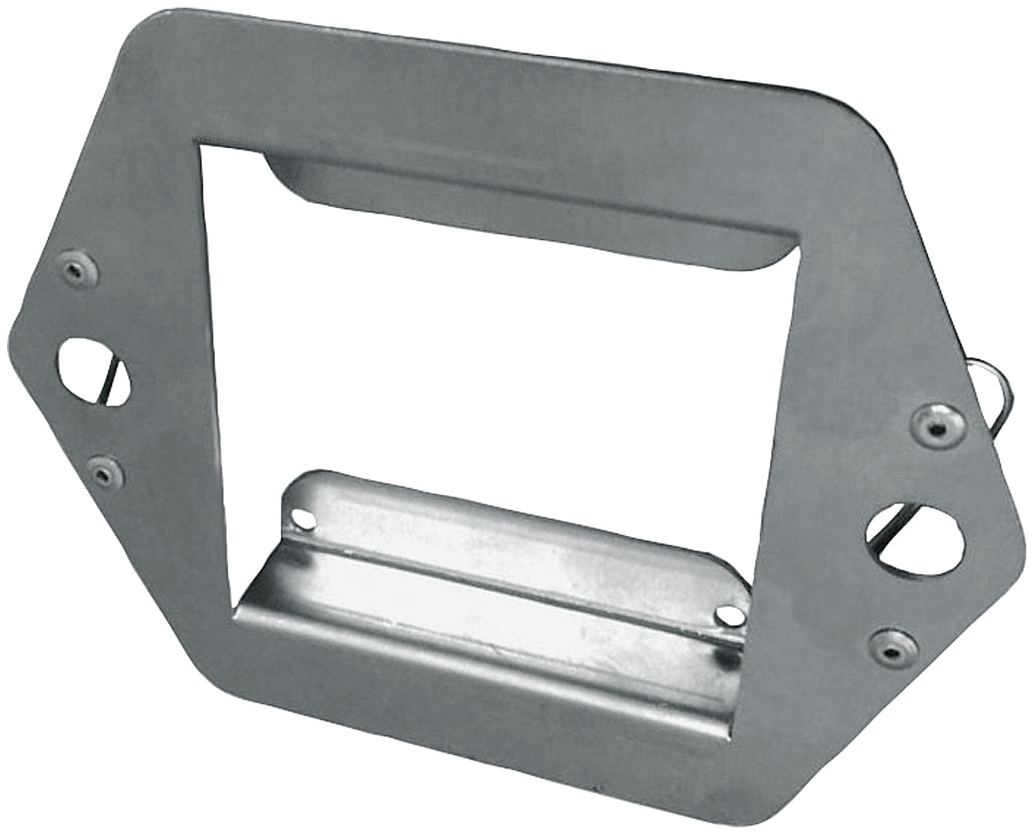 Allstar Performance ALL81332 Tel-Tac Dash Mount Tachometer Bracket Aluminum Recessed Quick Turn