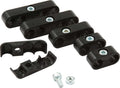 Allstar Performance ALL81345 Spark Plug Wire Loom Kit, 7-9 mm, Plastic, Black, Clamp Style