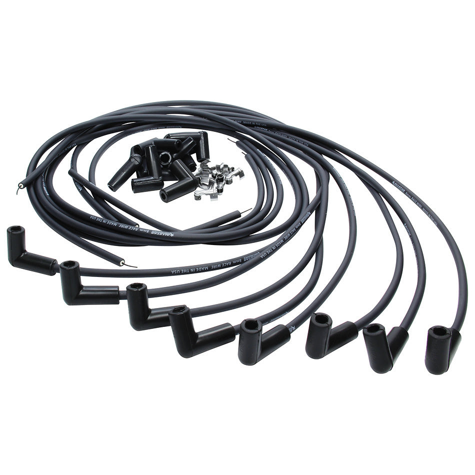 Allstar Performance ALL81360 Universal 8mm Spark Plug Wire Set with 90-Degree HEI Style Boots
