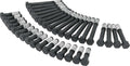 Allstar Performance ALL87000 Cylinder Head Bolt Kit for Small Block Chevy, 34 Pieces, Steel with Black Oxide Finish