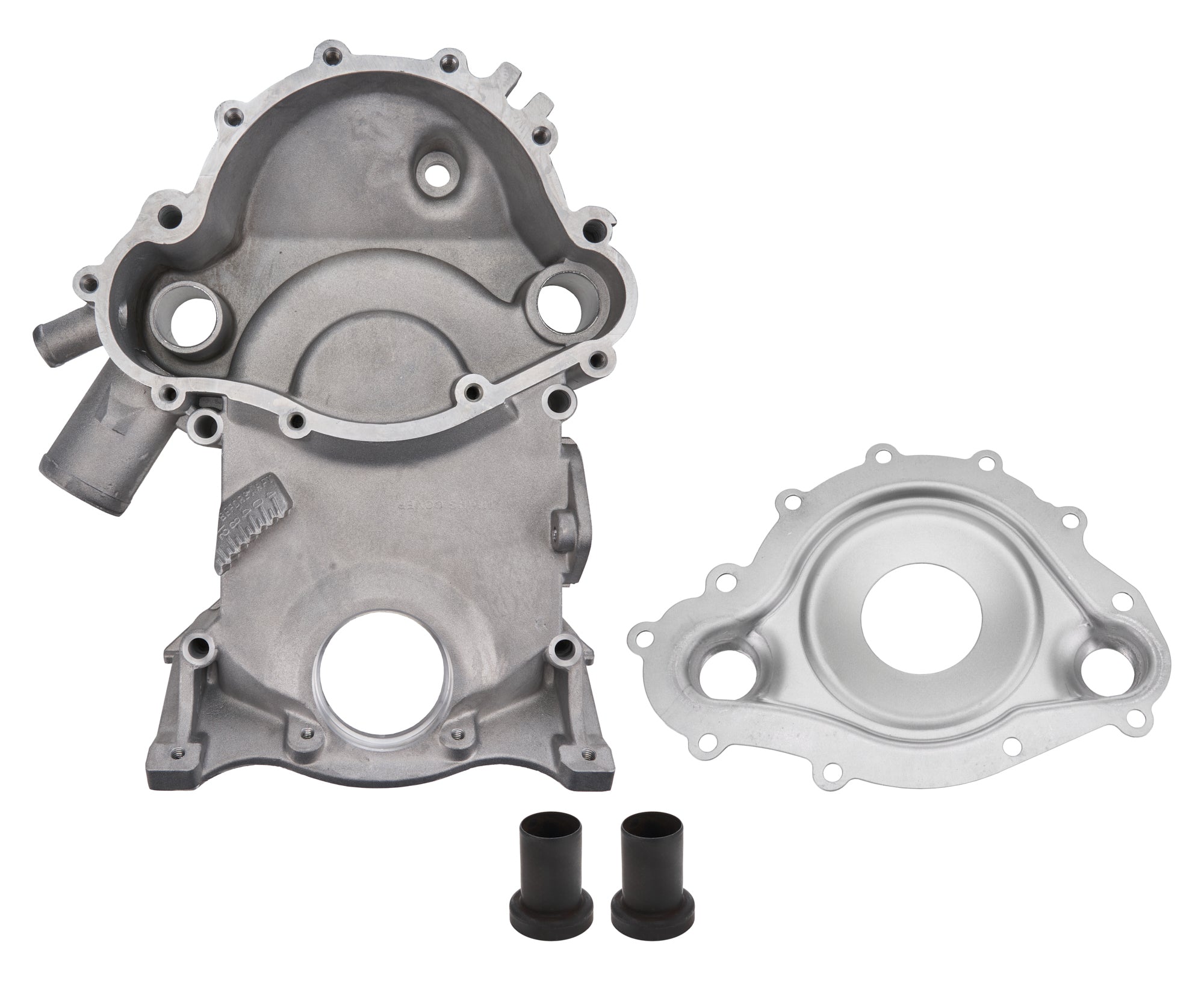 Allstar Performance ALL90019 Timing Cover for Pontiac V8 with Timing Marks, Aluminum, Natural Finish