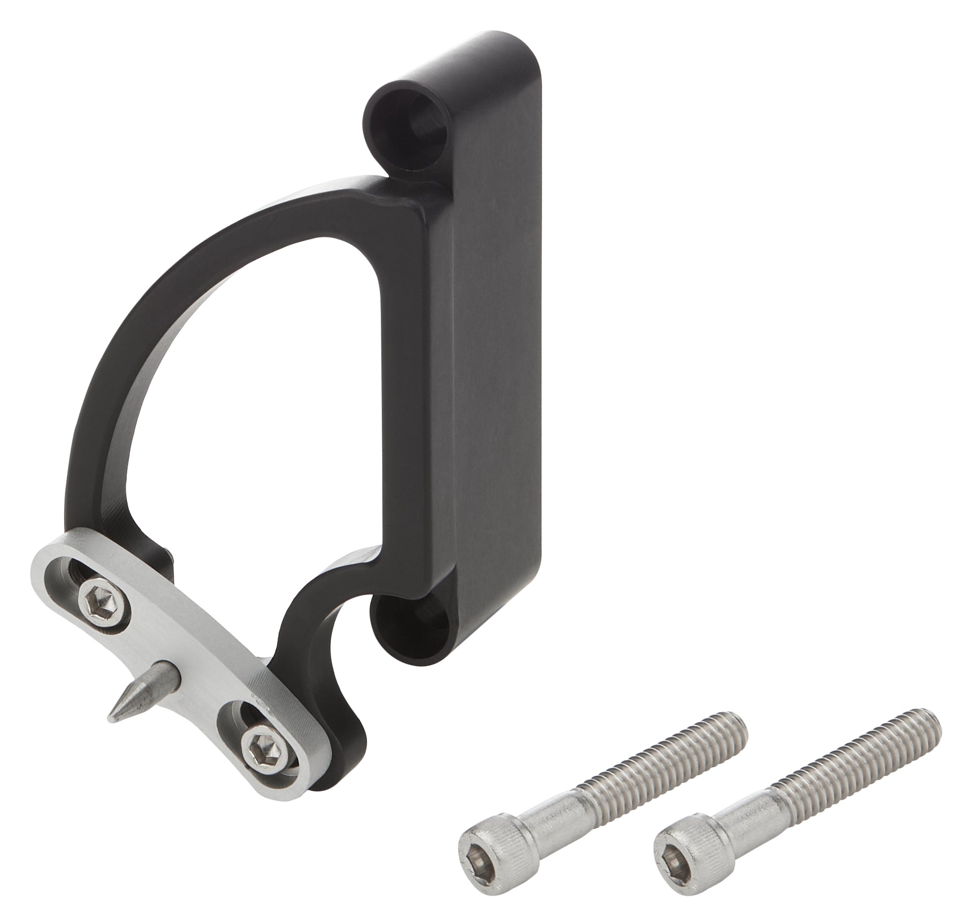 Allstar Performance ALL90022 Timing Pointer for Big Block Chevy, 7 Inch Diameter, Adjustable, Aluminum with Black Anodized Finish
