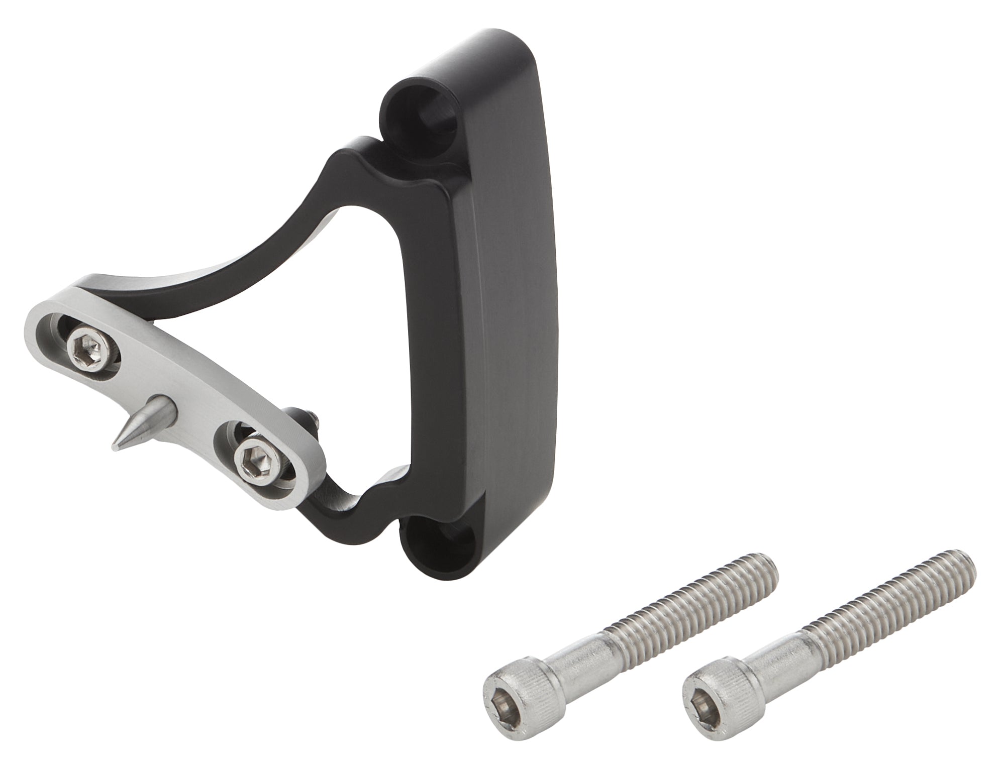 Allstar Performance ALL90024 Timing Pointer for Small Block Chevy with 7.25 Inch Diameter Aluminum and Black Anodized Finish