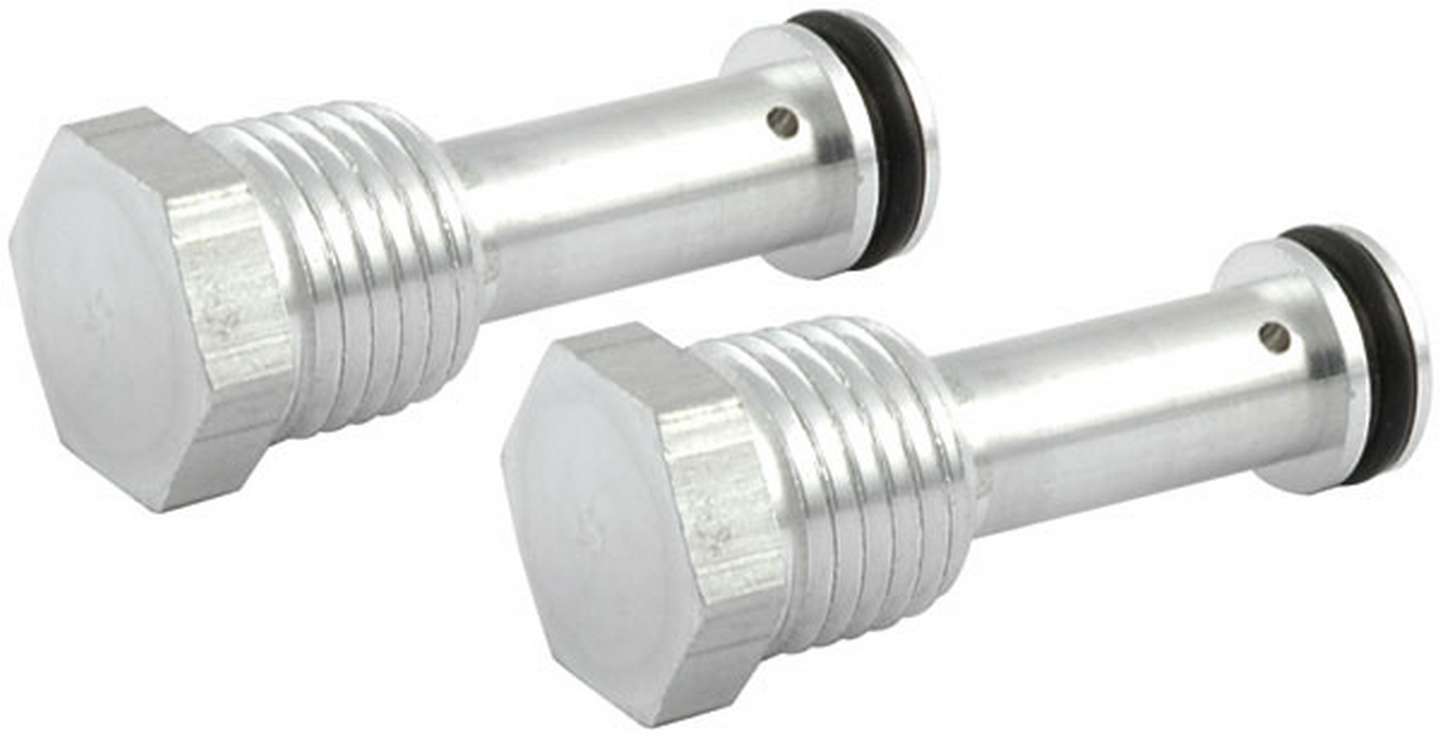 Allstar Performance ALL90070 Oil Restrictors for Chevy V8 Engine, Aluminum Hex Head, Natural Finish, Pair