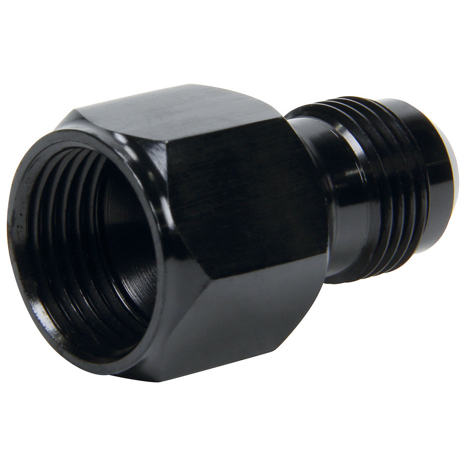 Allstar Performance ALL90075 Reducer Fitting 10AN Female to 8AN Male Aluminum Black Anodized