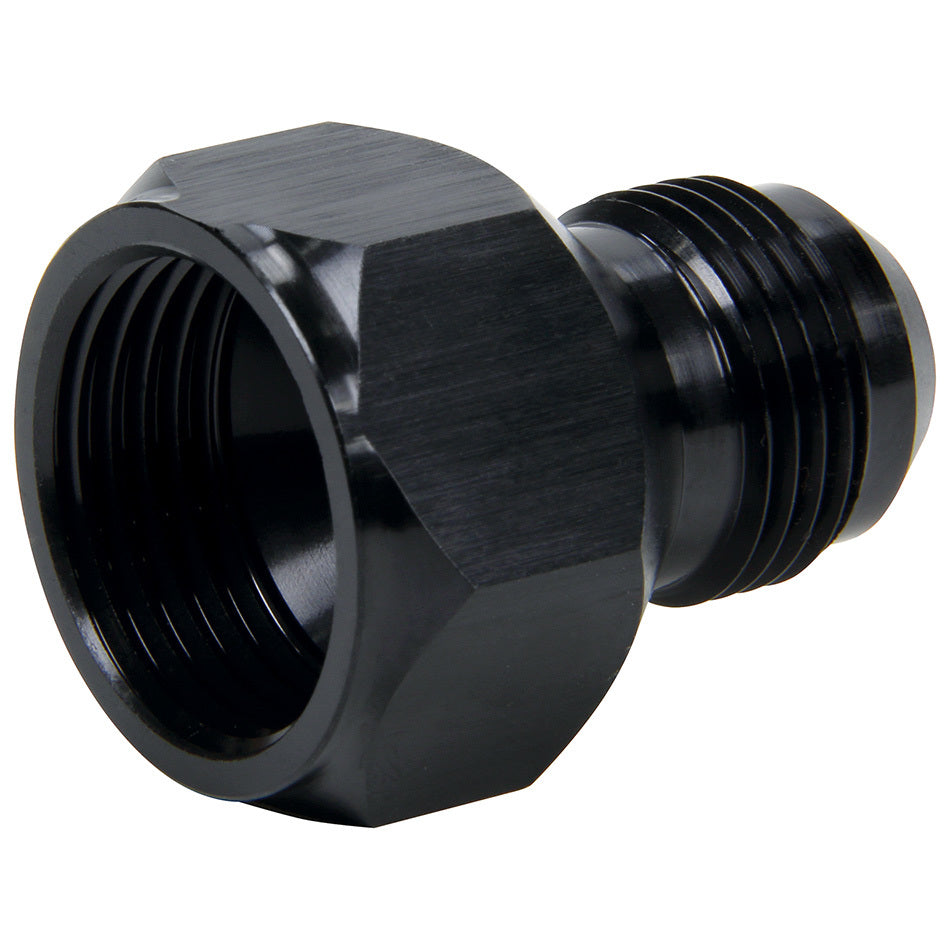 Allstar Performance ALL90076 Reducer Fitting 12AN Female to 10AN Male Aluminum Black Anodized