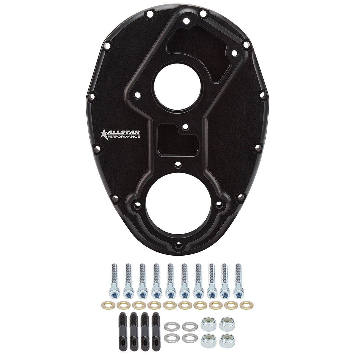 Allstar Performance ALL90081 Sprint Timing Cover for Small Block Chevy with Raised Camshaft Design