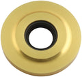 Allstar Performance ALL90086 Cam Seal Plate for Small Block Chevy, Aluminum, Gold Anodized, 2.253 Inch OD