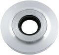 Allstar Performance ALL90088 Cam Seal Plate for Small Block Chevy, Aluminum, Silver Anodized, 2.382 Inch OD
