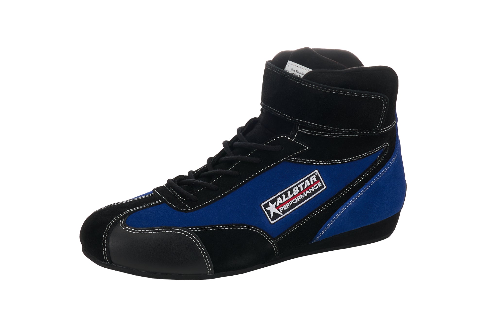 Allstar Performance ALL918232 Pro Series Mid-Top Driving Shoes with SFI 3.3/5 Certification, Suede Outer and Fire Retardant Cotton Lining, Size 12