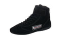 Allstar Performance ALL919080 Driving Shoes Mid-Top Black Suede with Fire Retardant Cotton Lining, SFI 3.3/5, Size 8