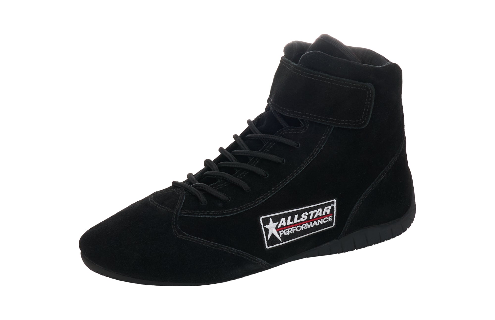 Allstar Performance ALL919115 Driving Shoes Mid-Top Black SFI 3.3/5 Size 11.5 Pair