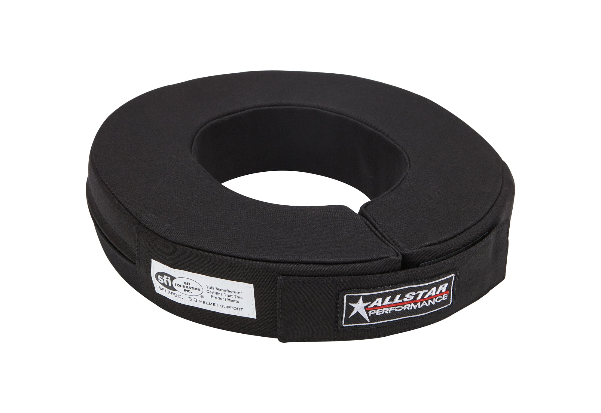 Allstar Performance ALL921014 Helmet Support with 360 Degree Neck Support, SFI 3.3, Padded, 17 Inch, Black Large