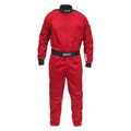Allstar Performance ALL931073 Driving Suit SFI 3.2A/1, Single Layer, Fire Retardant Cotton, Red, Medium Tall