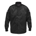 Allstar Performance ALL931111 Driving Jacket SFI 3.2A/1, Single Layer Fire Retardant Cotton, Black, Small