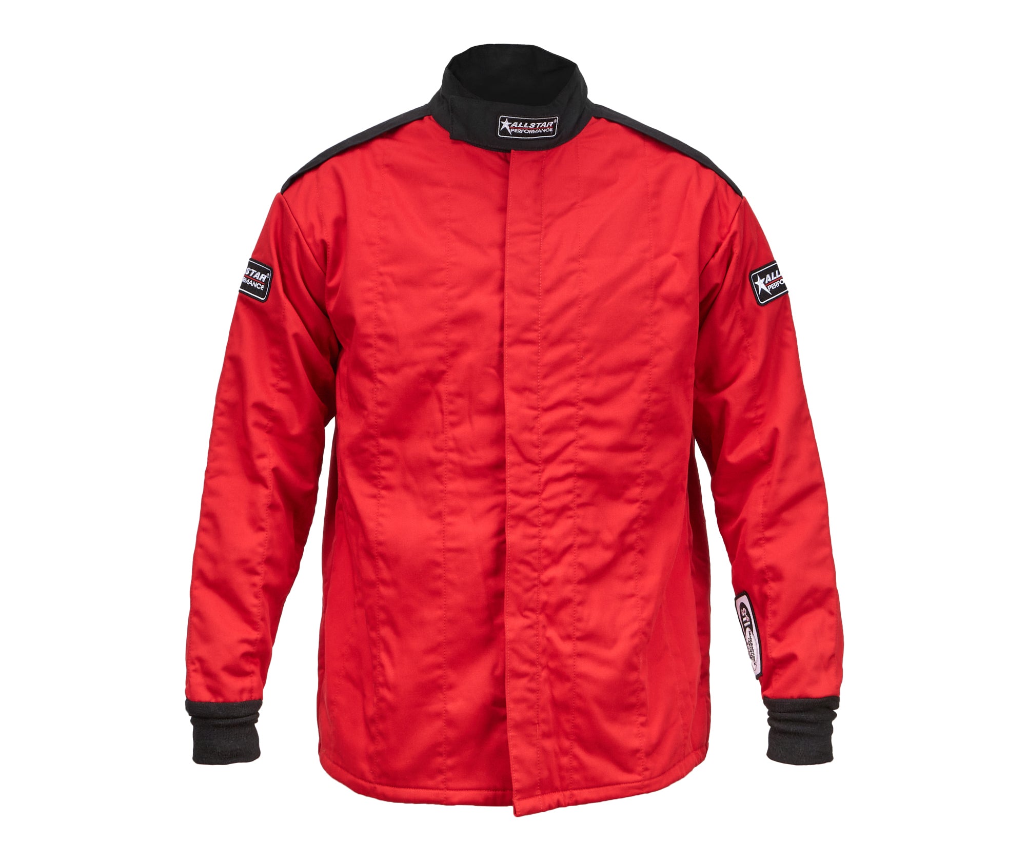 Allstar Performance ALL935171 Driving Jacket SFI 3.2A/5 Multi-Layer Fire Retardant Nomex Red Small