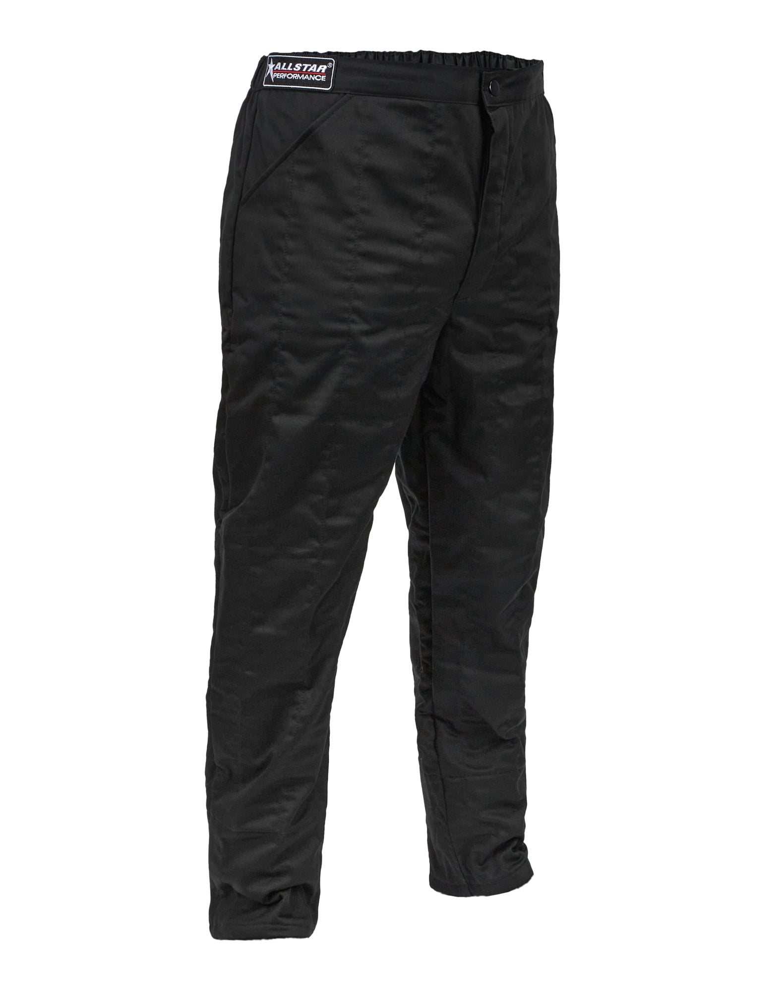 Allstar Performance ALL935216 Driving Pants SFI 3.2A/5 Multi-Layer Fire Retardant Cotton Black 2X-Large