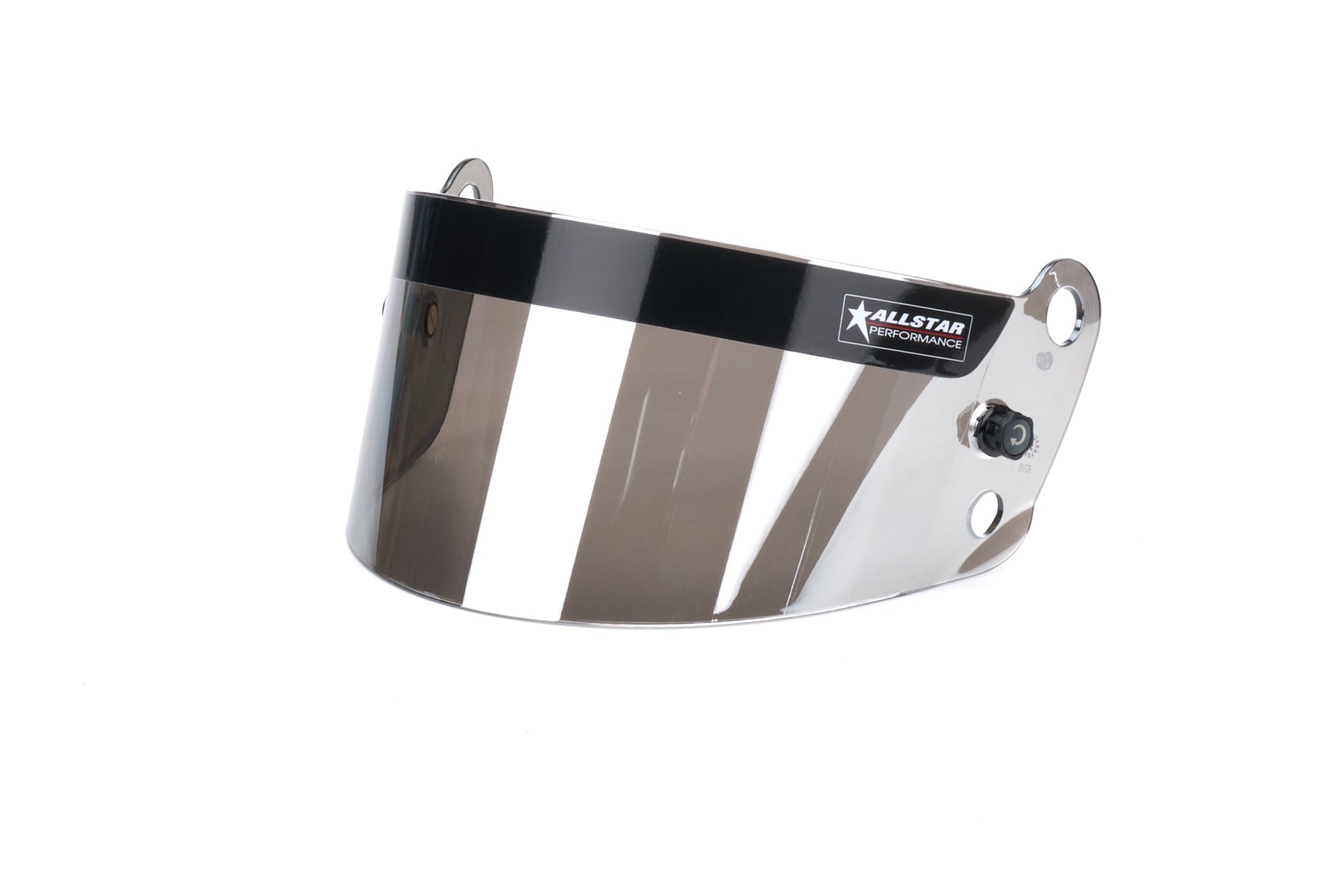 Allstar Performance ALL940605 Helmet Shield with Anti-Fog Coating, 3mm Thick, Silver Mirrored Finish