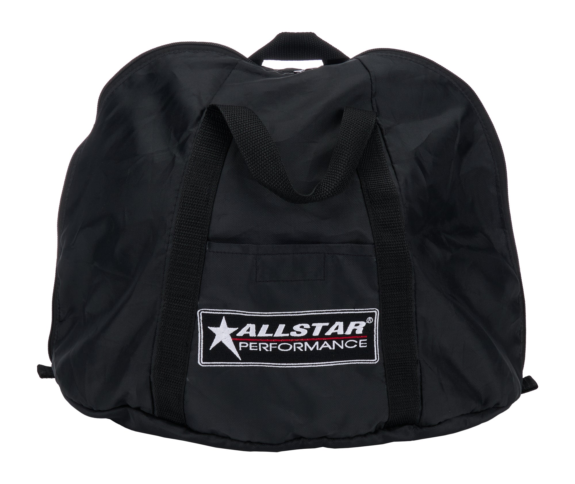 Allstar Performance ALL940820 Helmet Bag Deluxe Fleece Lined with Zipper Closure, Nylon, Black