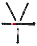 Allstar Performance ALL951171 5-Point Harness with Latch and Link, Left Side Ratchet Adjustment, Black