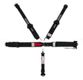Allstar Performance ALL951181 5-Point Harness with Latch and Link, Pull Down/Left Side Ratchet Adjustment, Black, 3-Inch Lap Belts and 2-Inch Shoulder Straps