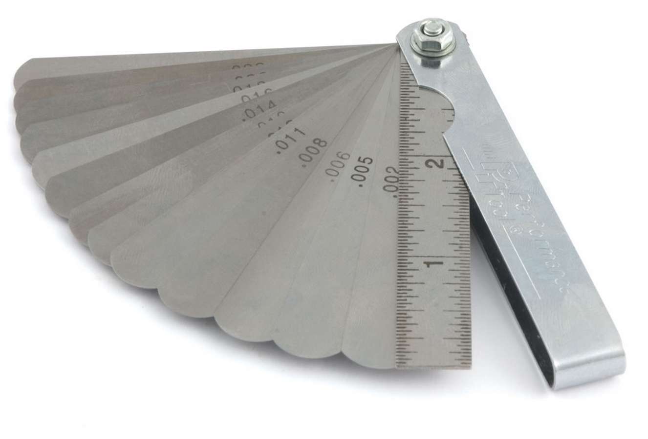 ALLSTAR Performance ALL96420 Feeler Gauge Set with SAE and Metric Sizes, Steel Construction