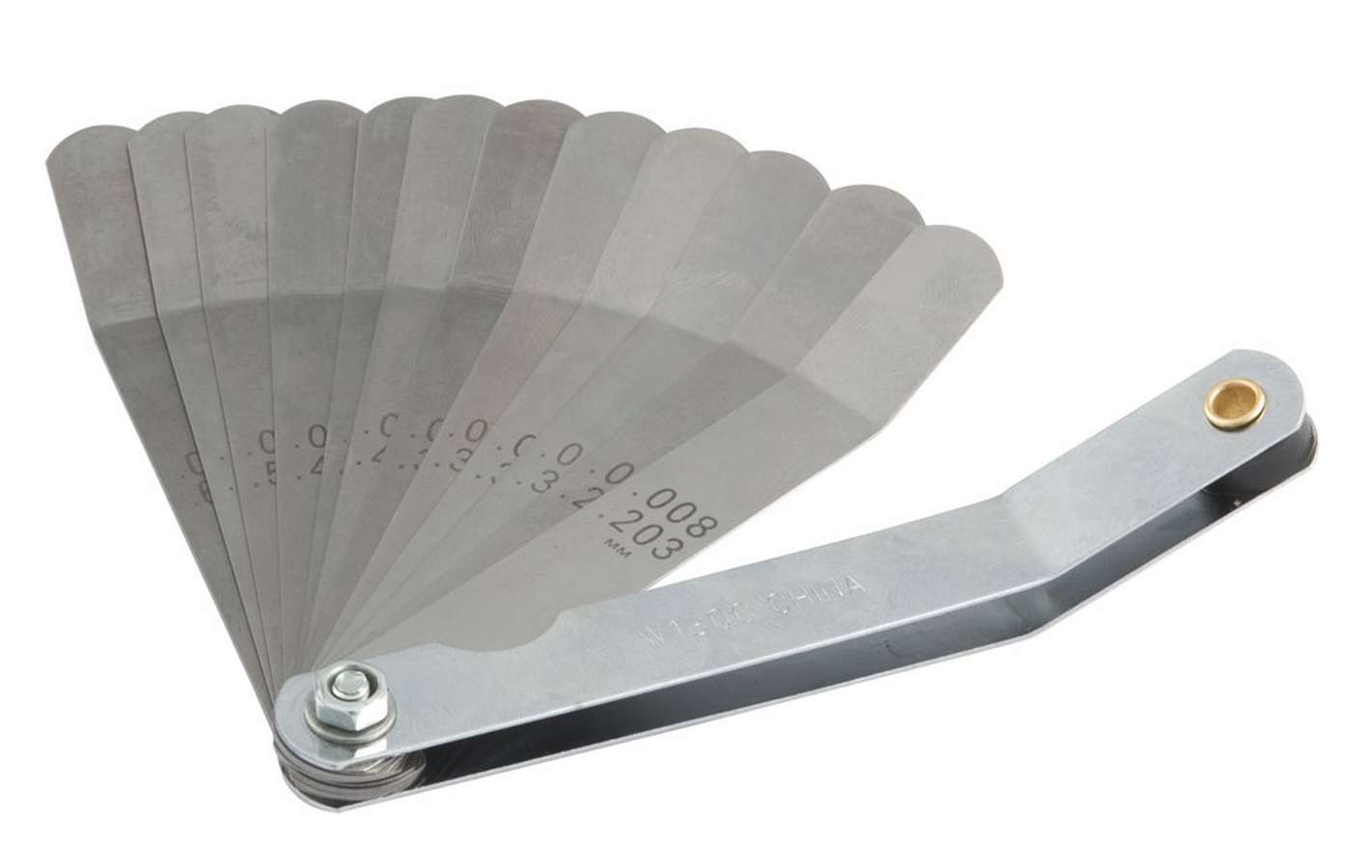 ALLSTAR Performance ALL96421 Angled SAE and Metric Feeler Gauge Set
