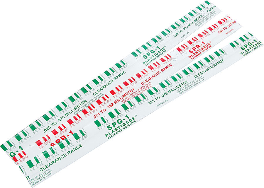 Allstar Performance ALL96475 Plastigage Kit with 0.002-0.006 Inch and 0.025-0.076 mm Measurement Range