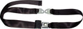ALLSTAR Performance ALL98110 Black Lap Seat Belt with Push Button Buckle and Floor Mount