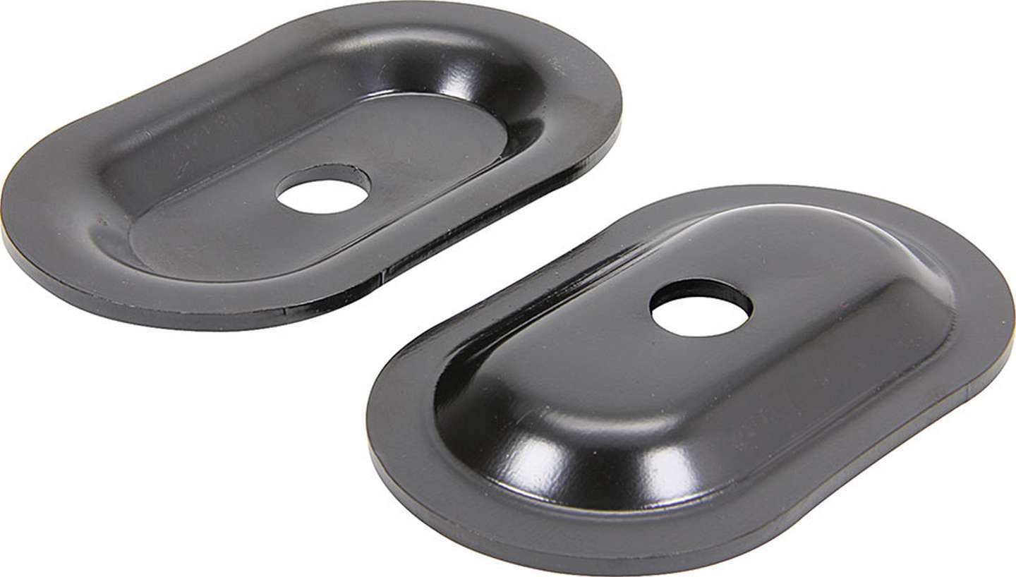 Allstar Performance ALL98120 Seat Belt Anchor Pair with Steel Construction and Black Finish