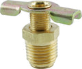 Allstar Performance ALL99030 Petcock 1/4 Inch NPT Brass Valve