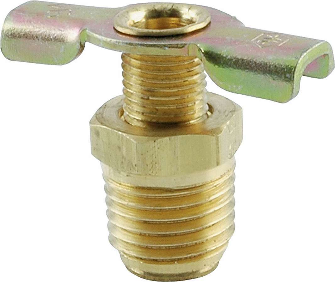 Allstar Performance ALL99030 Petcock 1/4 Inch NPT Brass Valve