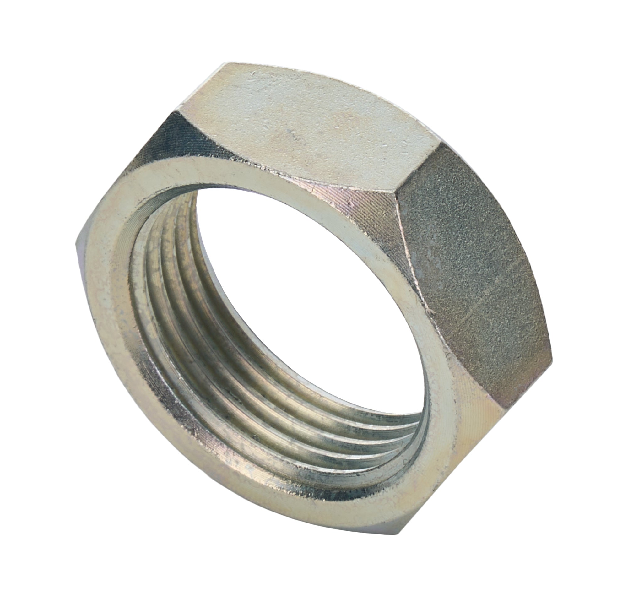 Allstar Performance ALL99052 1-1/8 Inch Adjuster Nut with Right Hand Thread in Steel, Cadmium Finish