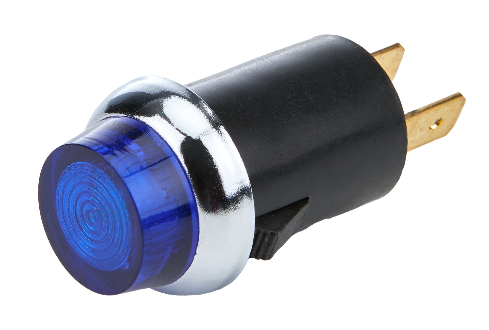 Allstar Performance ALL99063 Blue Warning Light Assembly, 12V, 3/4 Inch Diameter