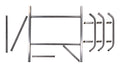 Allstar Performance ALL99228 Mini Enduro Weld-On Steel Roll Cage Strut Kit for Ford Focus