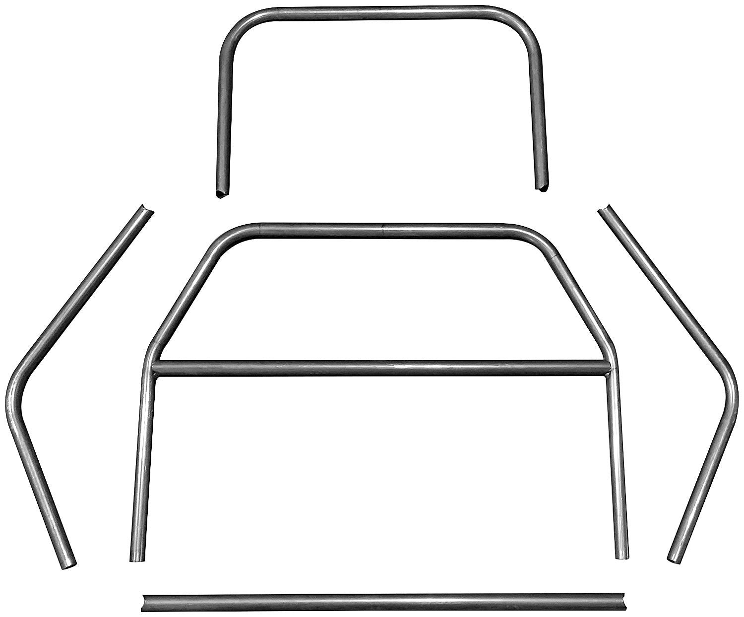 Allstar Performance ALL99229 Main Hoop Assembly for Mini Enduro Roll Cage, Steel, Weld-On