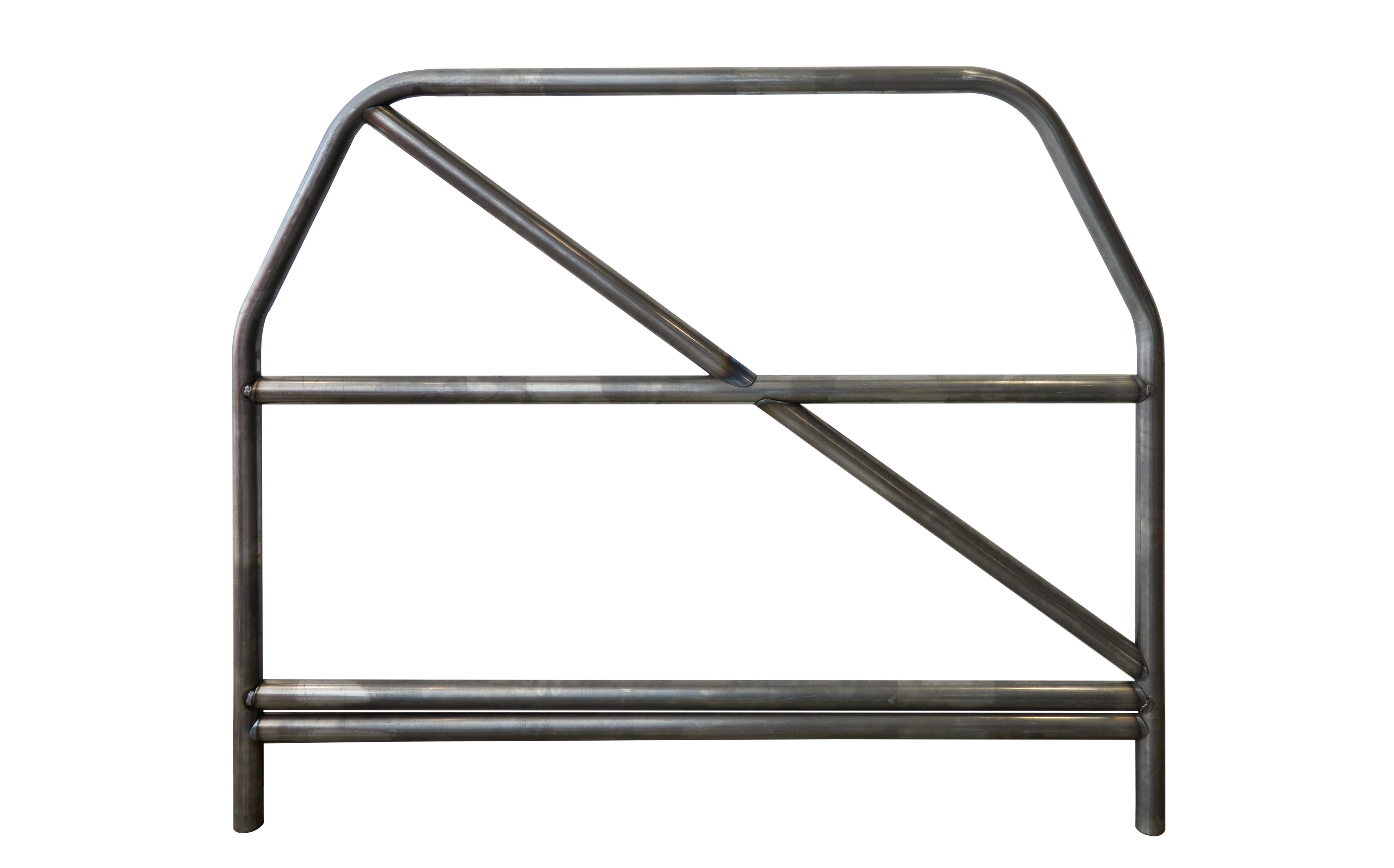 Allstar Performance ALL99230 Main Hoop for Deluxe Roll Cage Kit, Weld-On, Steel, Natural Finish for Crown Victoria