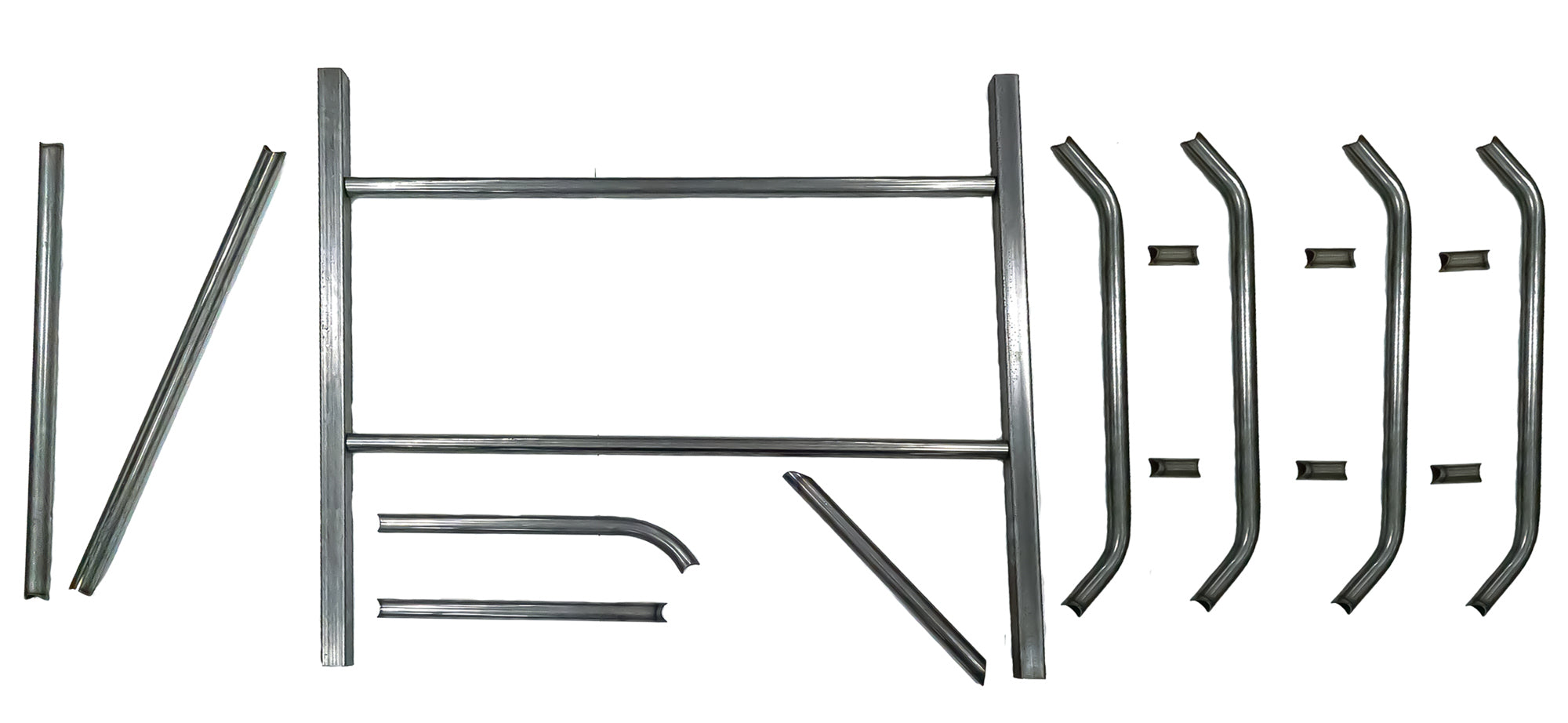 Allstar Performance ALL99235 Weld-On 1.75 Inch Diameter Steel Roll Cage Strut Kit for Cavalier