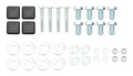 Allstar Performance ALL99267 Engine Cradle Bolt Kit for Big Block Ford