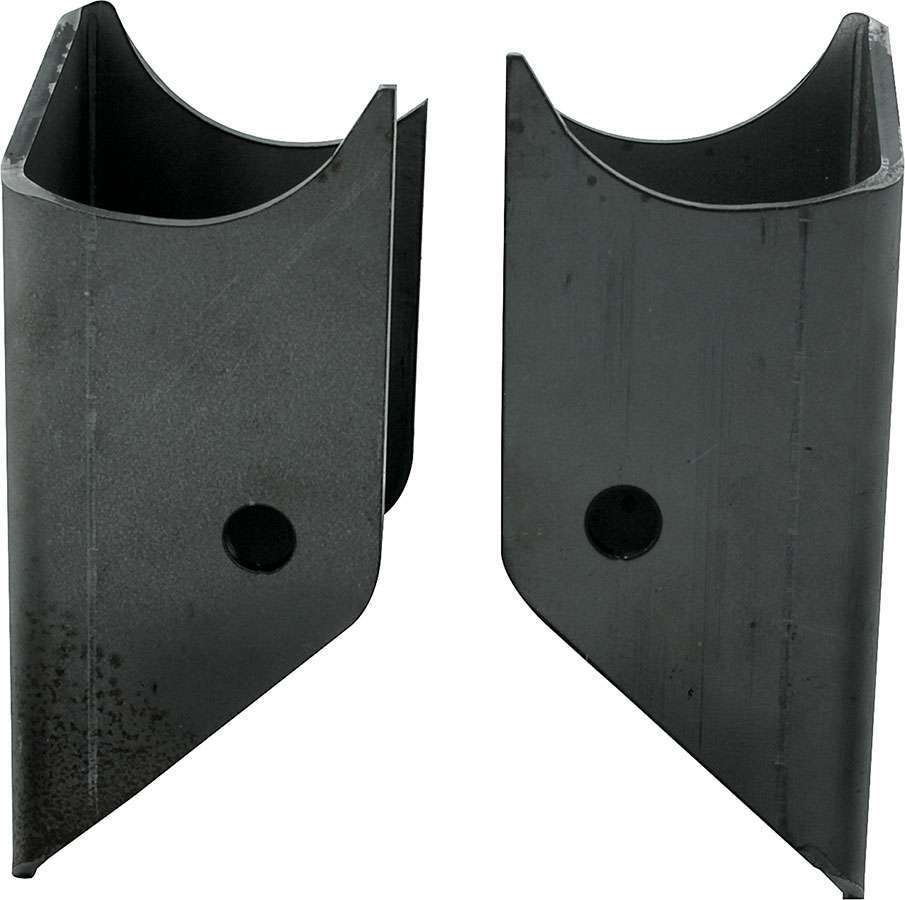 Allstar Performance ALL99282 Single Hole Lower Trailing Arm Brackets Pair, Stock, Weld-On, 3-Inch Diameter Axle Tubes, Steel, Natural Finish