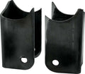 Allstar Performance ALL99283 Single Hole Lower Brackets for Lowered Trailing Arm, Steel, 3 Inch OD Axle Tubes, Natural Finish, Pair