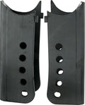 Allstar Performance ALL99284 Multi-Hole Lower Brackets Pair with Weld-On Trailing Arm Bracket for 3-inch OD Axle Tubes