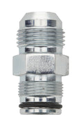 Allstar Performance ALL99286 Power Steering Fitting, 10 AN Male to 3/4-16 Inch Male Thread, Steel, Zinc Plated