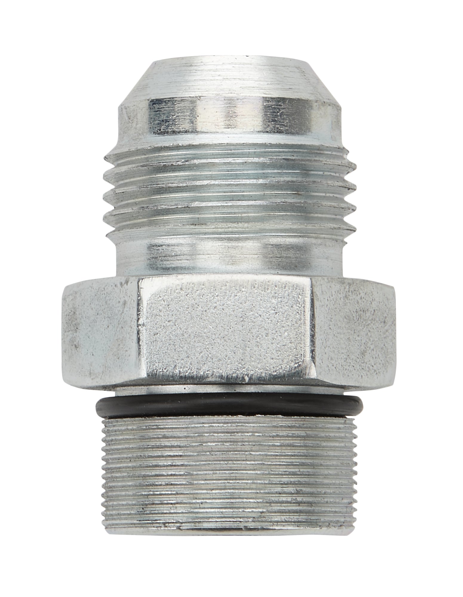 Allstar Performance ALL99287 Power Steering Pump Fitting 10AN Male to 7/8-32 Male O-Ring Steel Zinc Plated